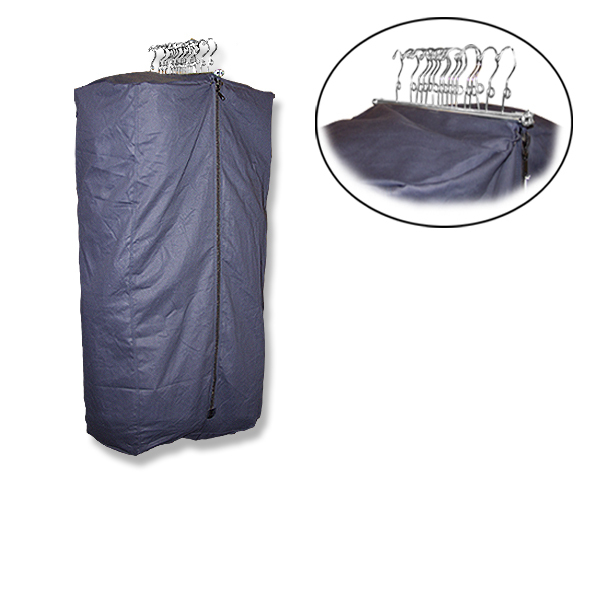 Salesman Griptite Sample Garment Bag Navy Nylon 38" New