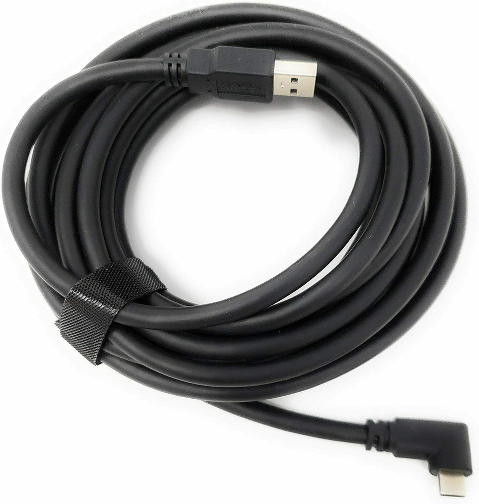 14ft Link Cable for Oculus Quest 2 Type-C Right Angle to USB A Charging Cord USA
