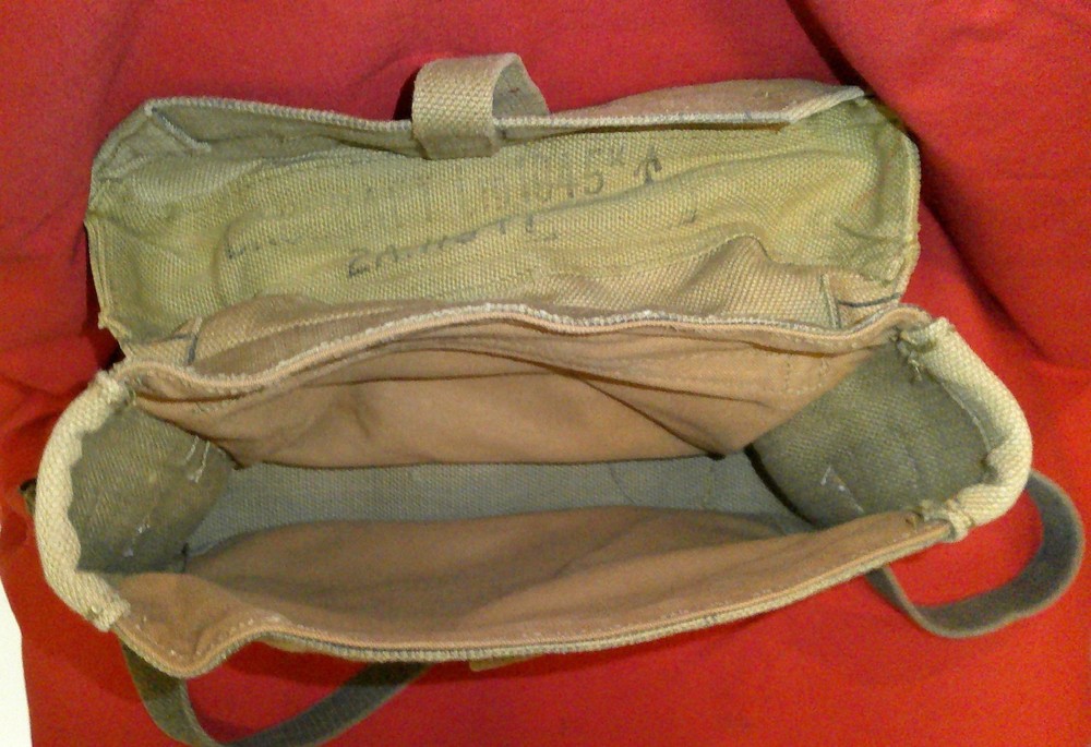 WW 2 Signals Satchel dated