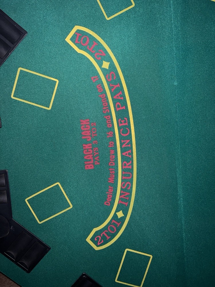 Folding Blackjack Table Top