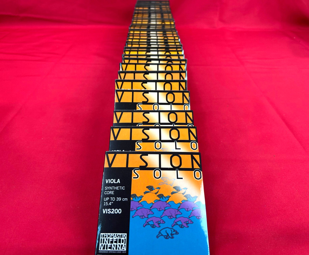 100% Authentic Vision Solo Viola String 4/4 Set