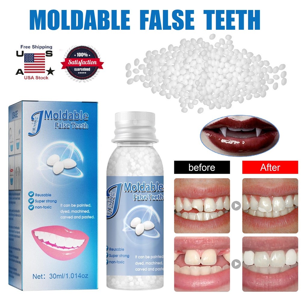 Resin False Teeth Solid Glue Temporary Tooth Repair Set Teeth And Gap Adhesive