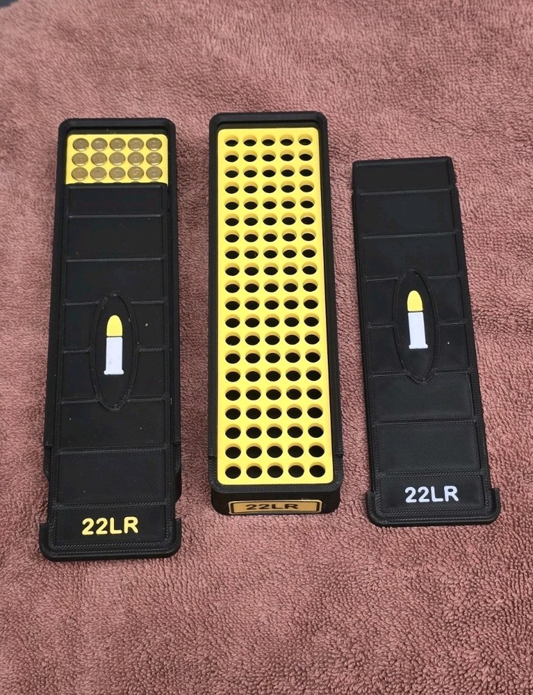 22LR Ammo Box 100rd Capacity (2 Pack)