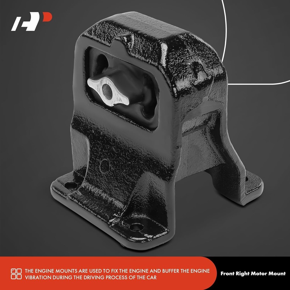 2PCS Front Left and Right Engine Motor Mount Set Compatible with Dodge Ram