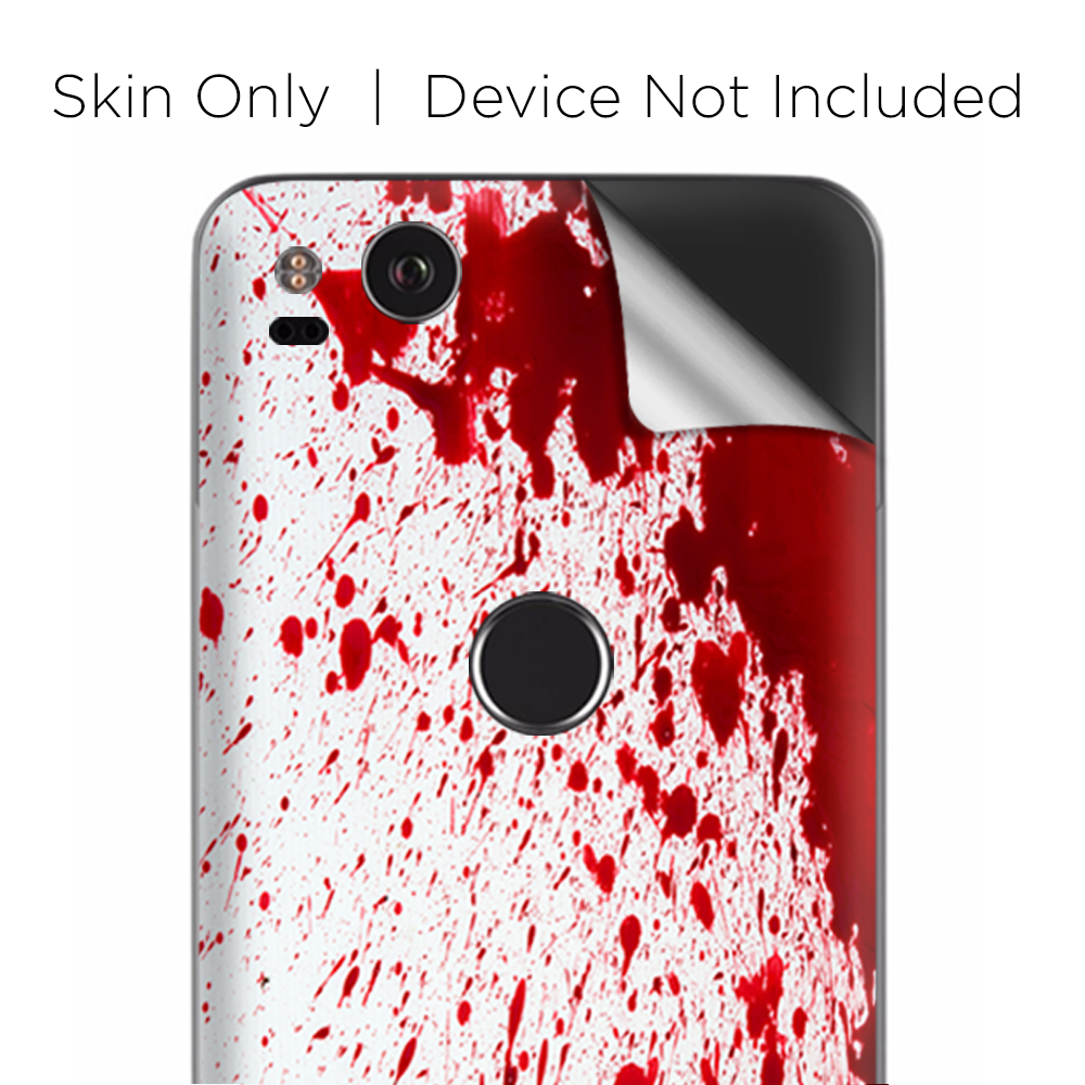 Google Pixel 2 Skins Decal Wrap Blood Splatter Dexter