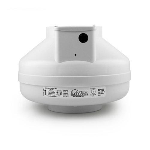 RadonAway RP265 Radon Fan & Install Kit with Dynameter