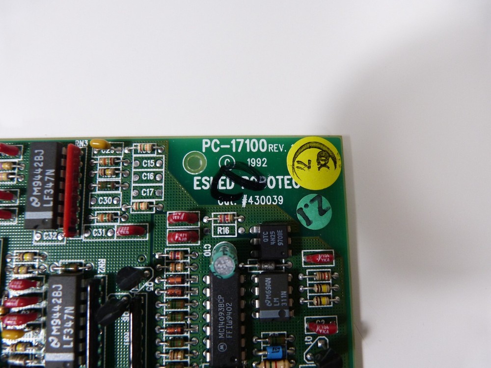 Eshed Robotec PC 17100 Rev 1 Controller board CAT#430039