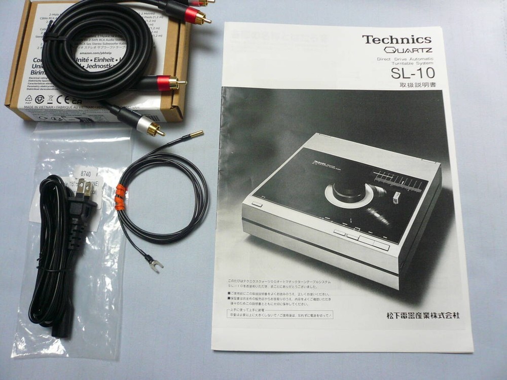 Technics SL-10 Turntable Fully Serviced Working w/ Cartridge
