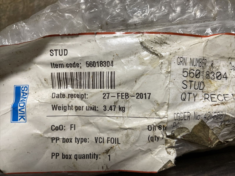 NEW SANDVIK 56014284-SAN STUD
