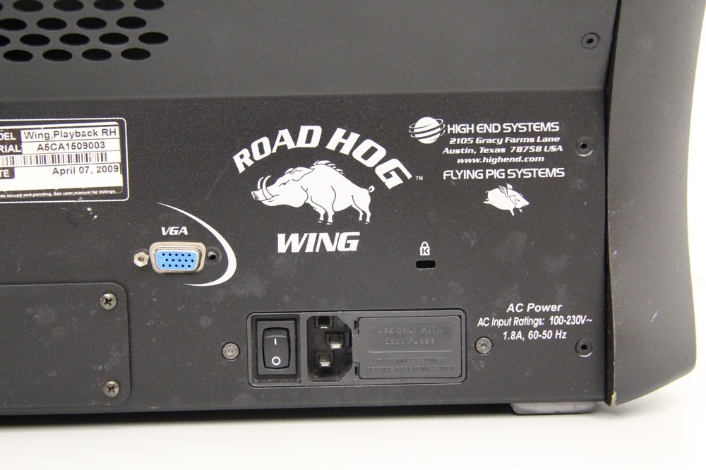 High End Systems Road Hog Playback Wing RH Fully Tested
