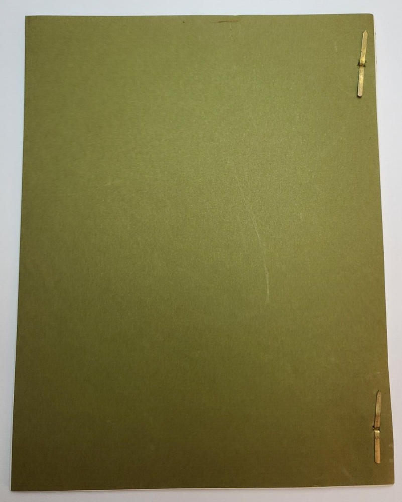 TRAPS / Barry Levinson 1970's Unproduced Treatment Script