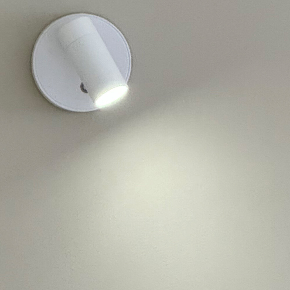 Dimmable LED USB Rechargeable Wall Light Cordless Bedside Lamp Picture Spotlight
