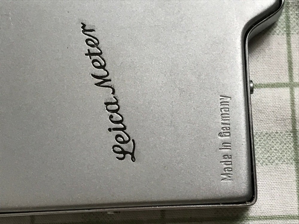 Original Leica Meter Model 1 with Booster cell Light Meter Leitz
