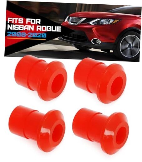 4PCS Front Subframe Bushing Kit for Nissan Rogue 2008-2020 Engine Cradle Front