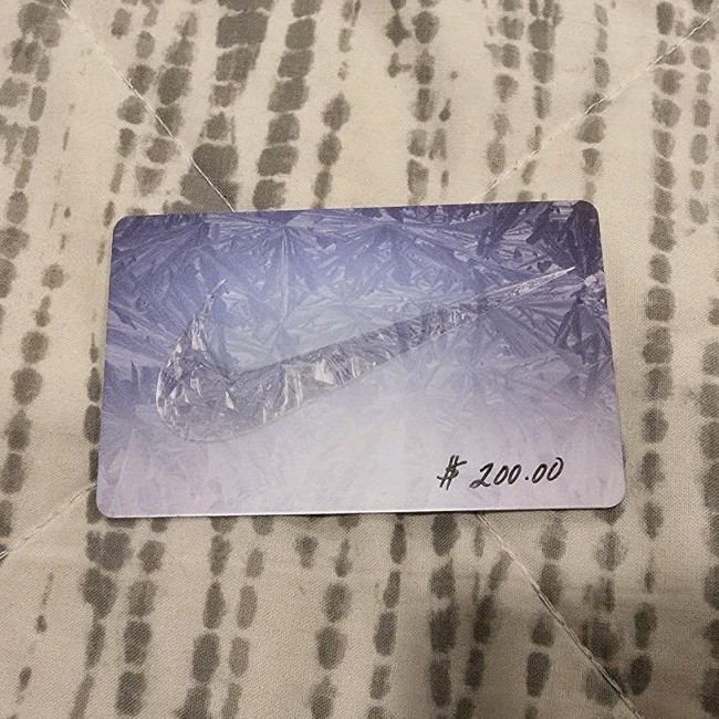 Nike Gift Card w/Nike Box $200