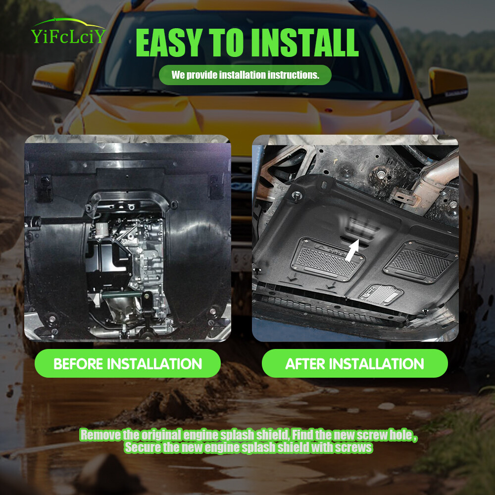 Thick Engine Splash Shield For Nissan Altima 2007-2018 Front Engine Guard Har