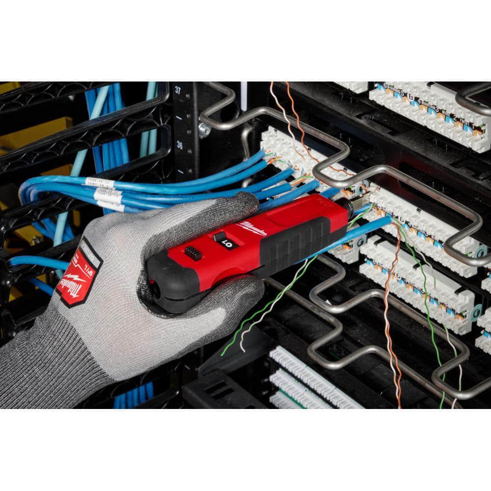 Impact Punchdown Tool Spring Loaded Punches Consistent Terminations Non Slip