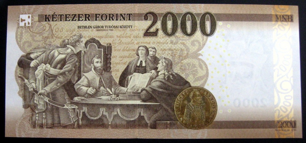 HUNGARY - 2000 FORINT 2016 UNC P 204a