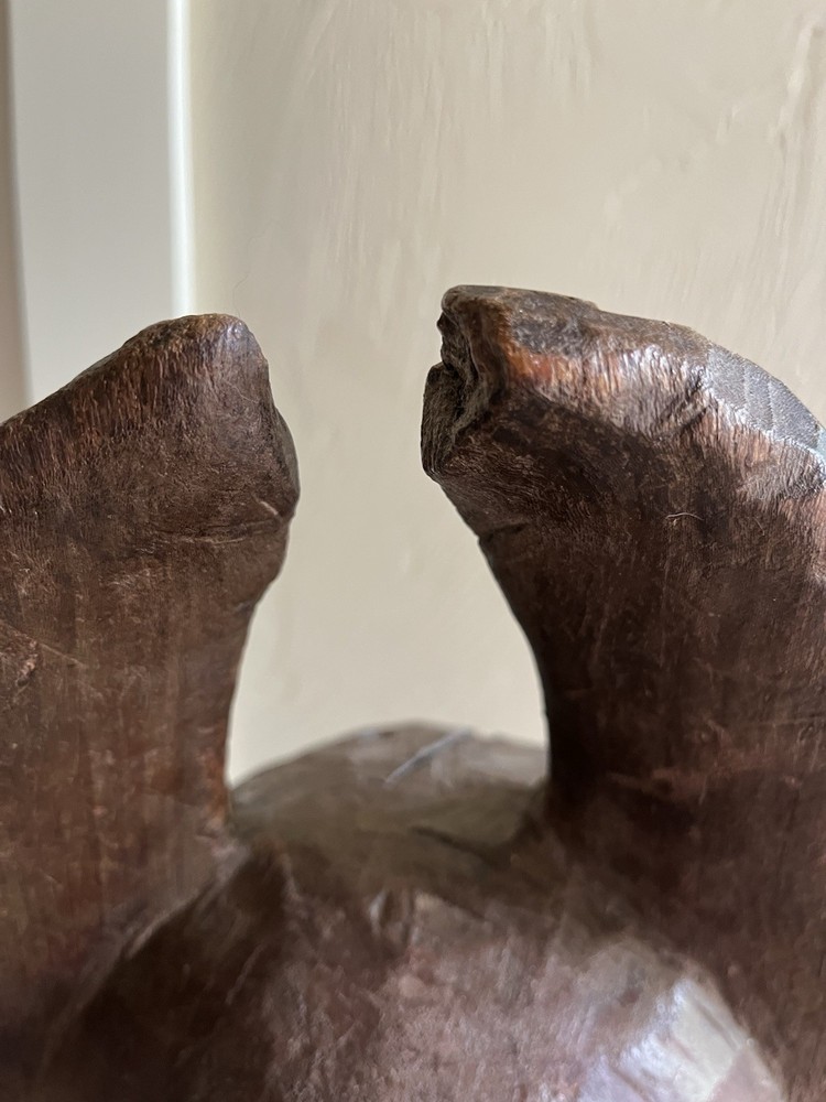 Authentic African Mumuye Buffalo Mask