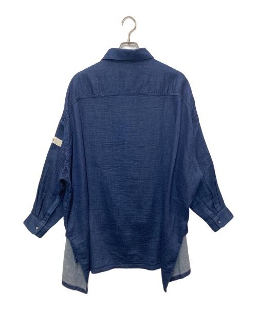 青木被服 shirt navy