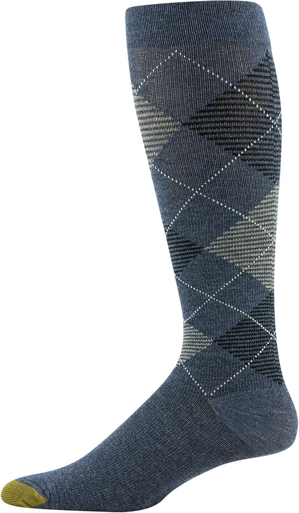 Men'S Mild Compression over the Calf Socks, Multipairs