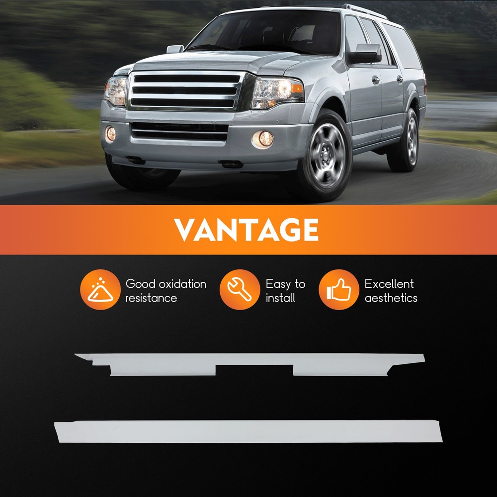 Pair Rocker Panels For 2007-2016 2017 Ford Expedition Not For EL models