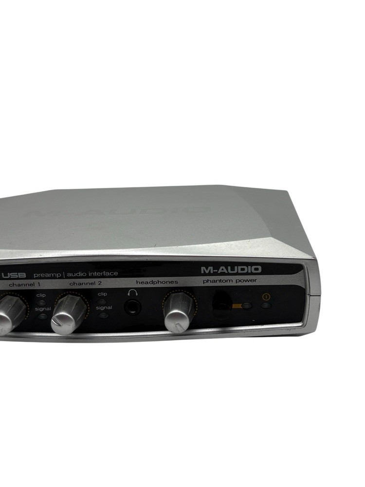 (S) M-Audio MobilePre USB Audio Interface Preamp 2-Channel Phantom Power
