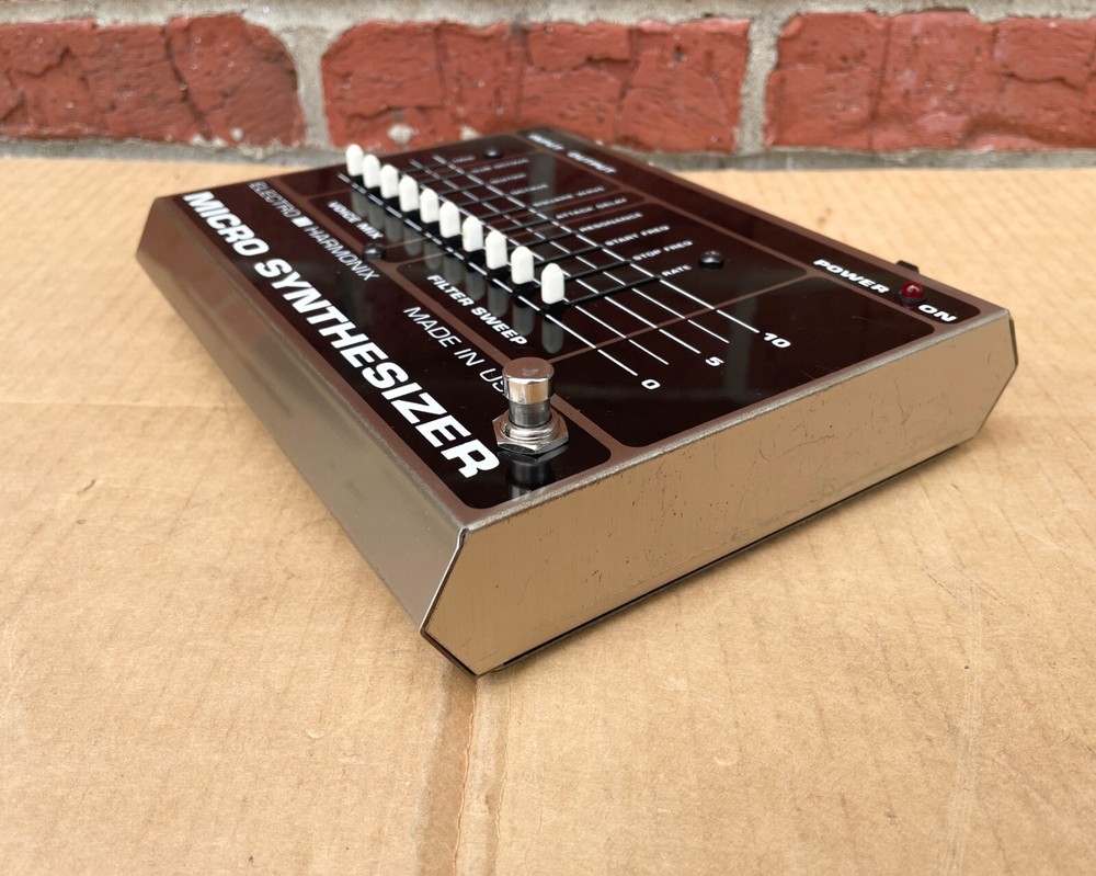 EH Electro Harmonix Micro Synthesizer Analog Guitar Microsynth Vintage Rare