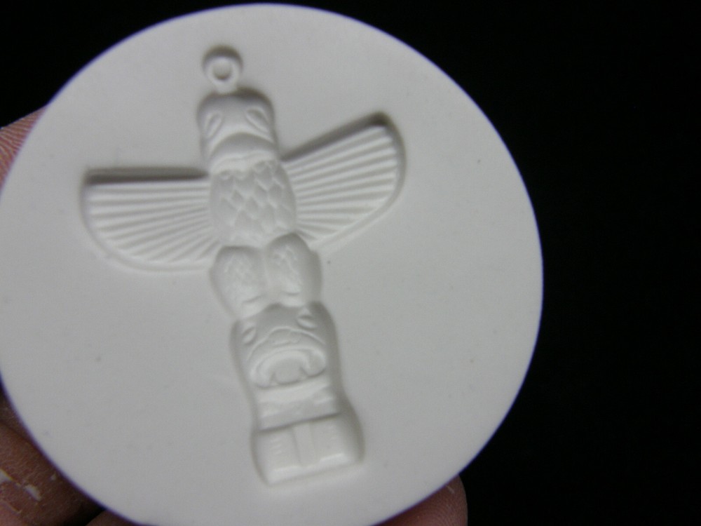 Totem Pole Polymer Clay Mold (MD1213A)