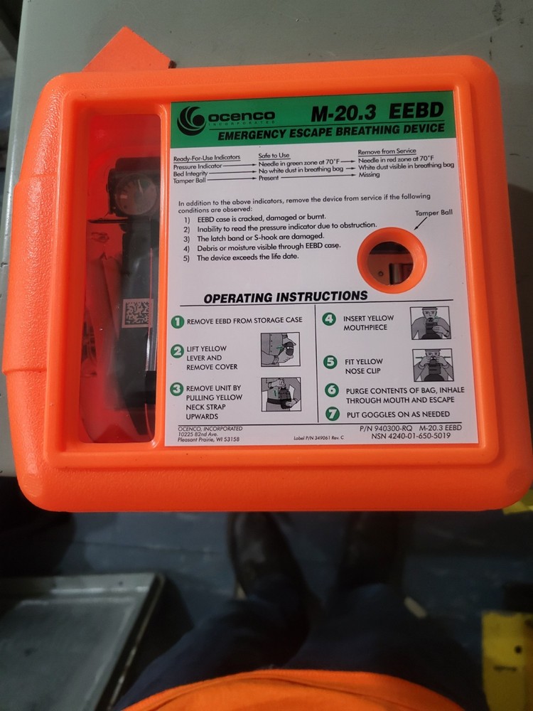 Ocenco EEBD Breathing Device M-20.3
