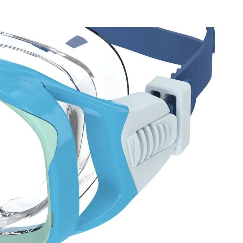 Speedo Endcap Junior Mask for Ages 6-14: Polycarbonate Silicone