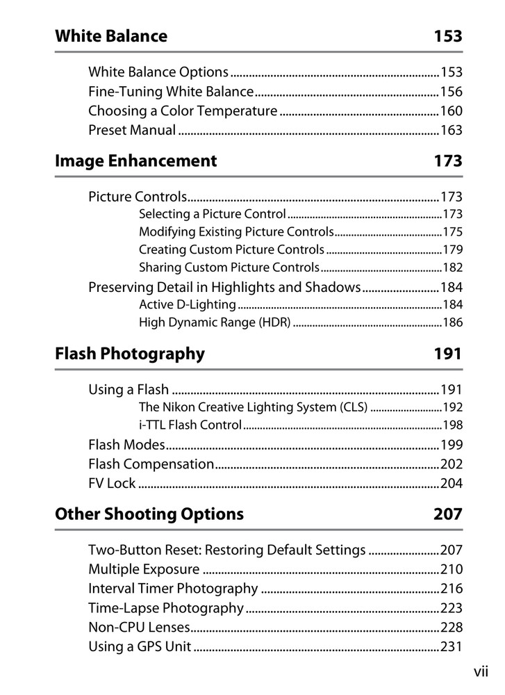 Nikon D4 — User Manual Owners Reference — 1/2 Size, 5.5" x 8.5" Small Compact