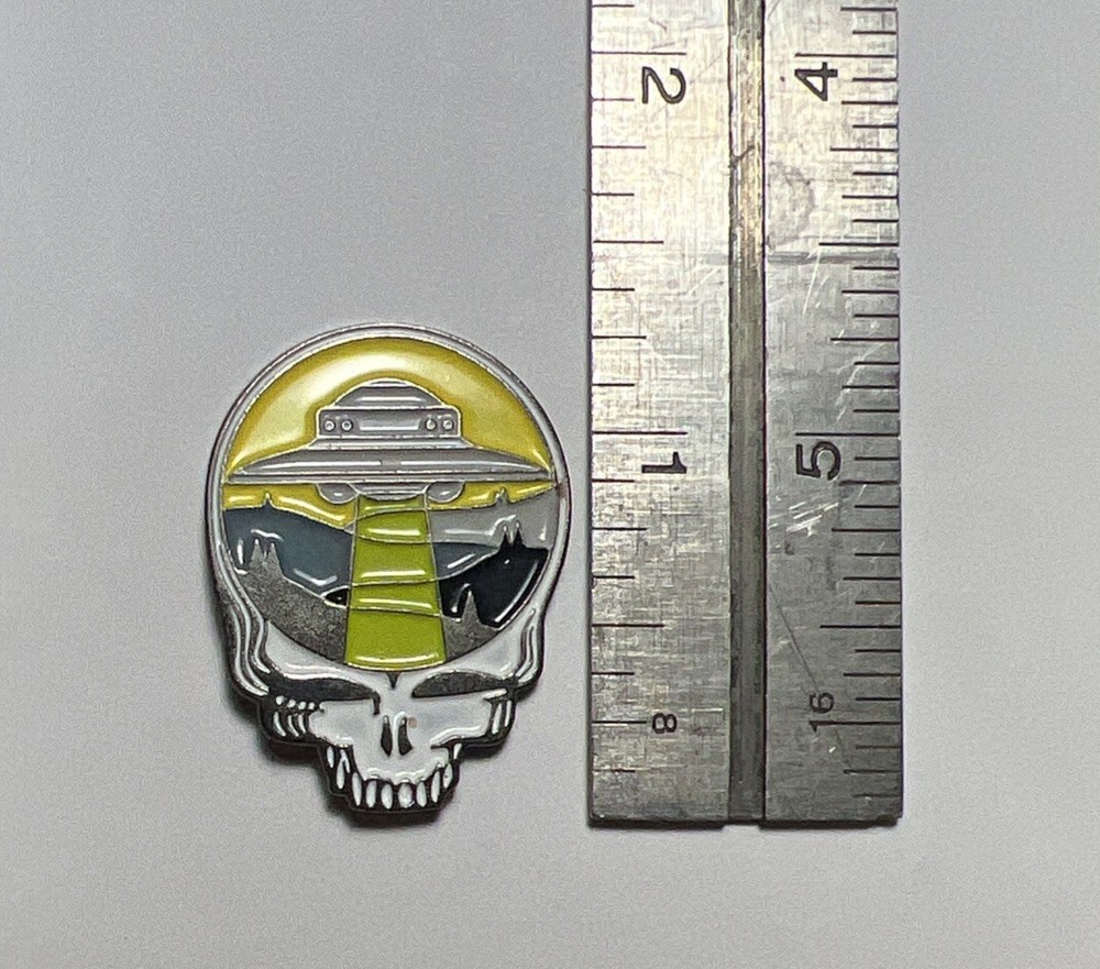 Grateful Dead UFO Pin (Back Pins Are Missing)