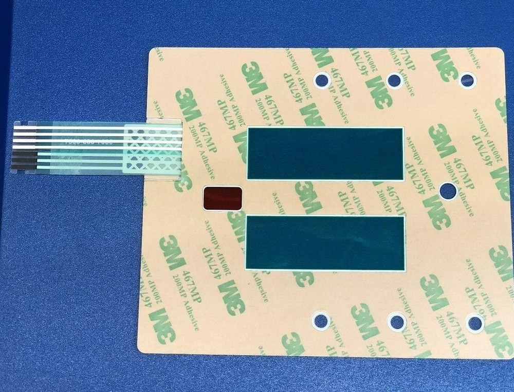 9801-059-006 Blue Membrane Touch Pad For New Style Dexter Dryer 9801-059-006 BL