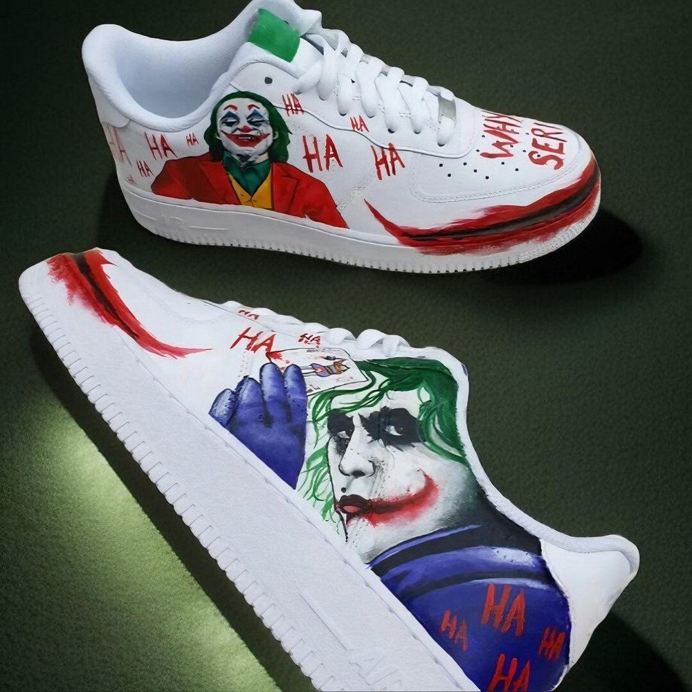Custom Nike Air Force 1 Joker Theme