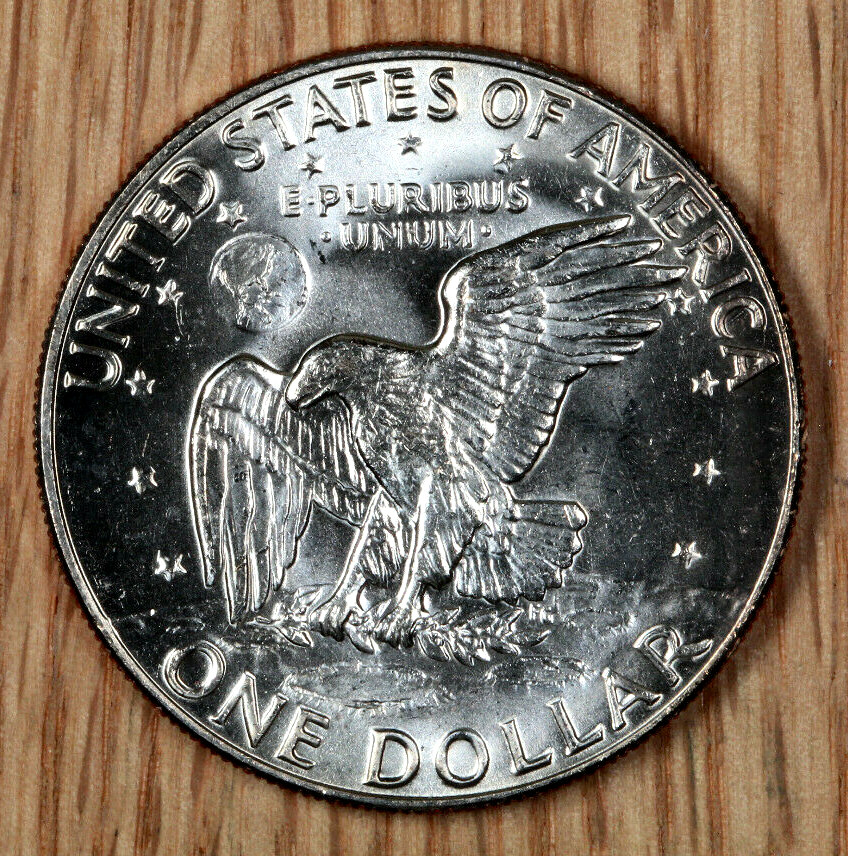 1974 D Eisenhower Ike $1 Dollar - BU - Choice Uncirculated