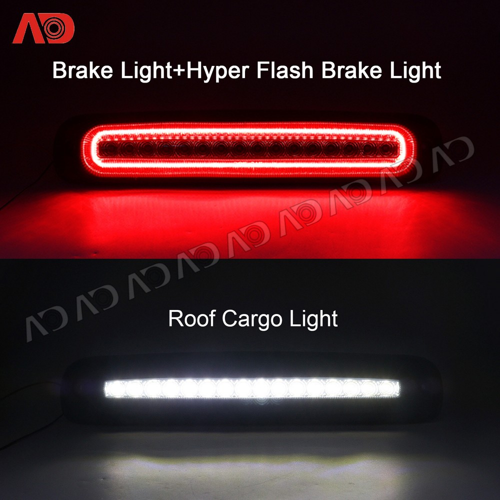 LED 3rd Third Brake Lamp License Plate Light Fr 99-06 Chevy Silverado GMC Sierra