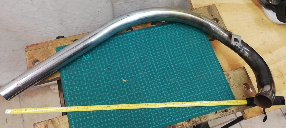 BSA Exhaust Pipe approx 1 1/2