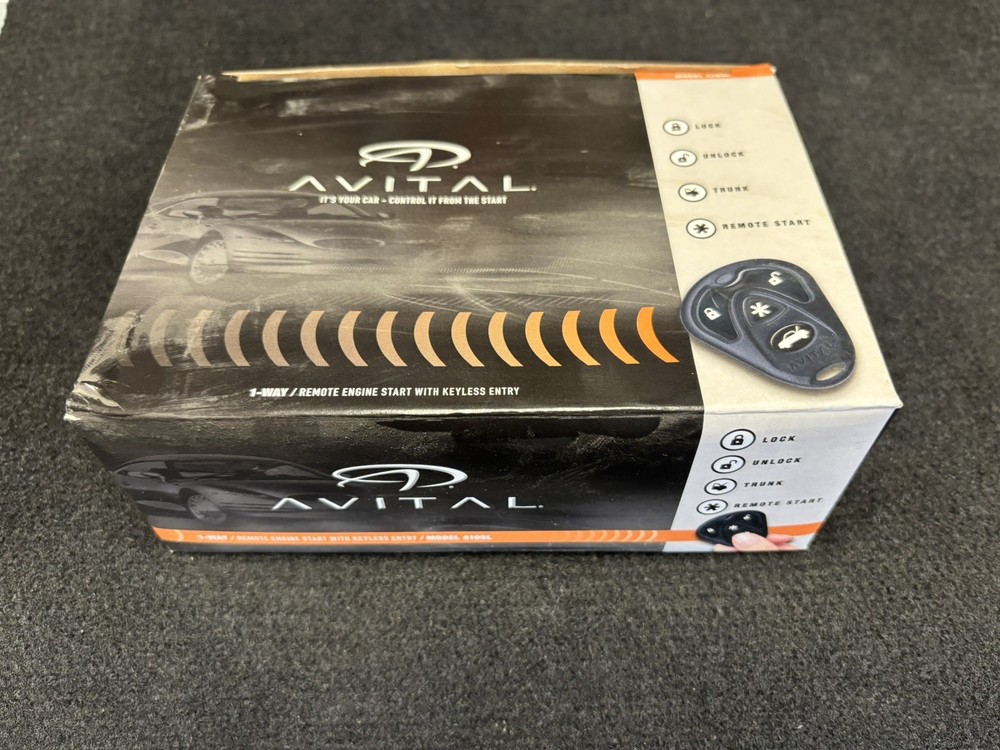 Avital Remote Start 4105L ( no remotes)