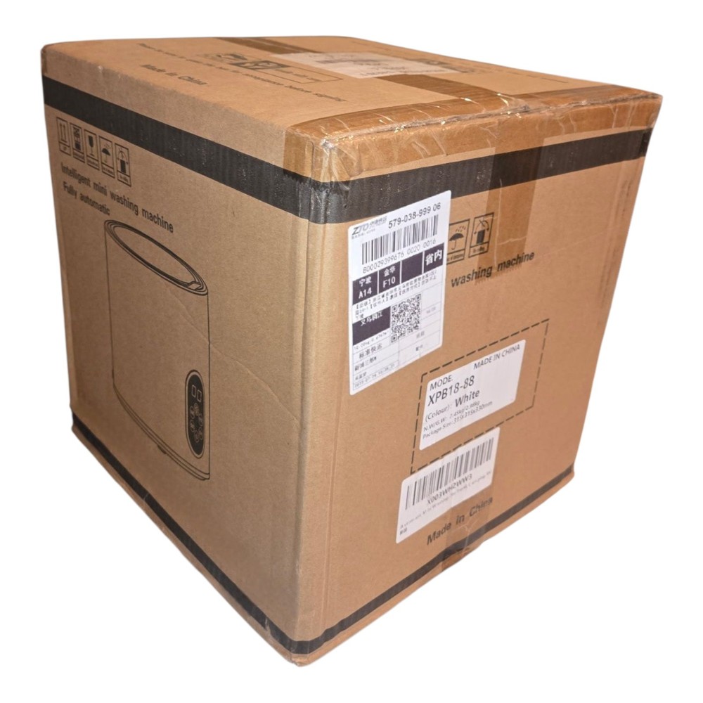 Laundry Machine for Small Spaces, Dorms Compact Automatic Washing Machine Washer