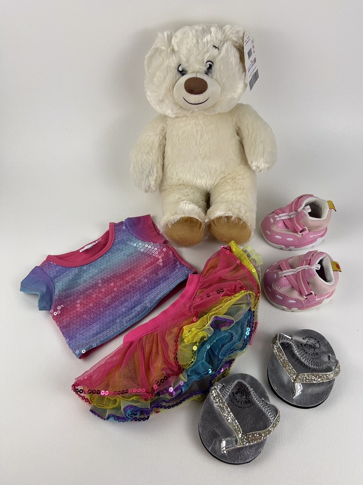 Teddy Bear Plush Lil Cub Pudding Tutu Build A Bear
