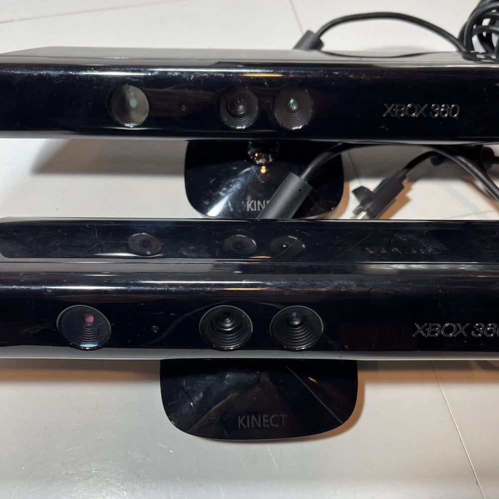 Microsoft Xbox 360 Kinect Sensor - Black (2 Sensors)