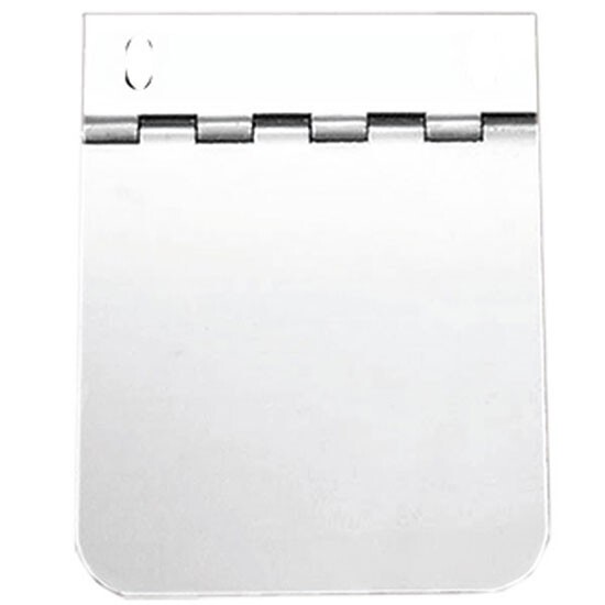 CSM SS 4 X 4 Inch Universal Permit Panel - Hinged
