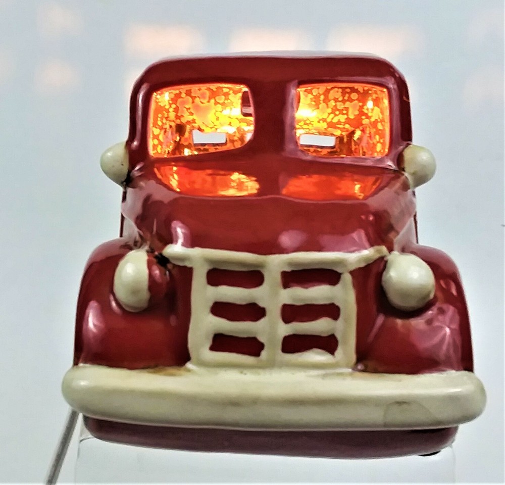 LITTLE RED TRUCK CERAMIC ELECTRIC NIGHT LIGHT