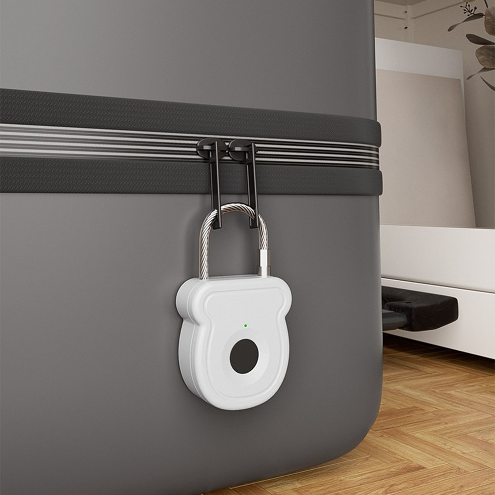 Keyless Fingerprint Padlock with Type C Charging for Efficient Security Access