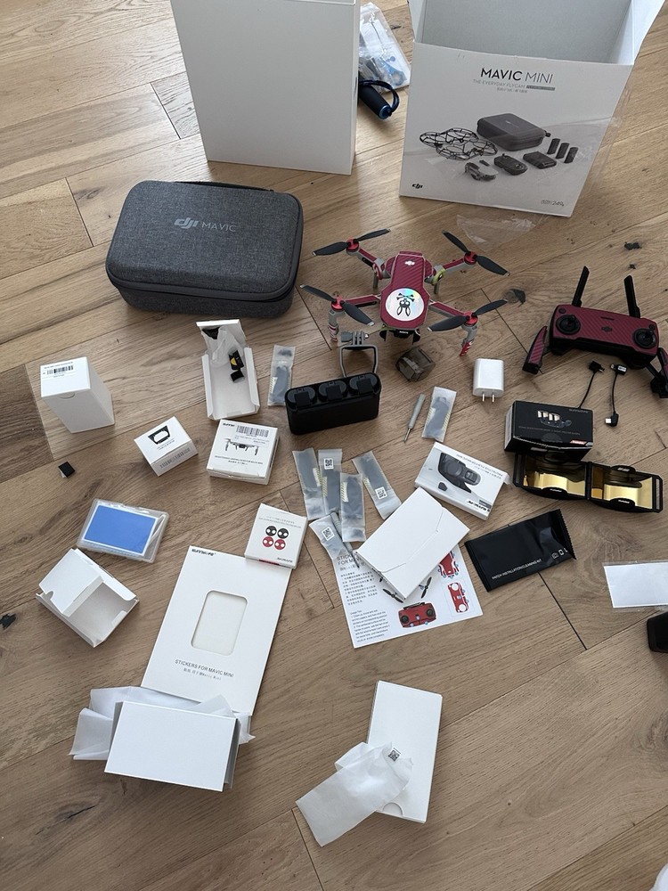 DRONE DJI MAVIC MINI Fly More Combo customization with all protection access