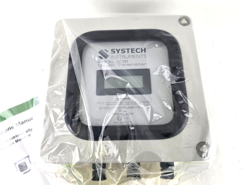 NEW Systech EC91 ATEX O2 Analyzer Gas Analyzer & Oxygen Transmitter