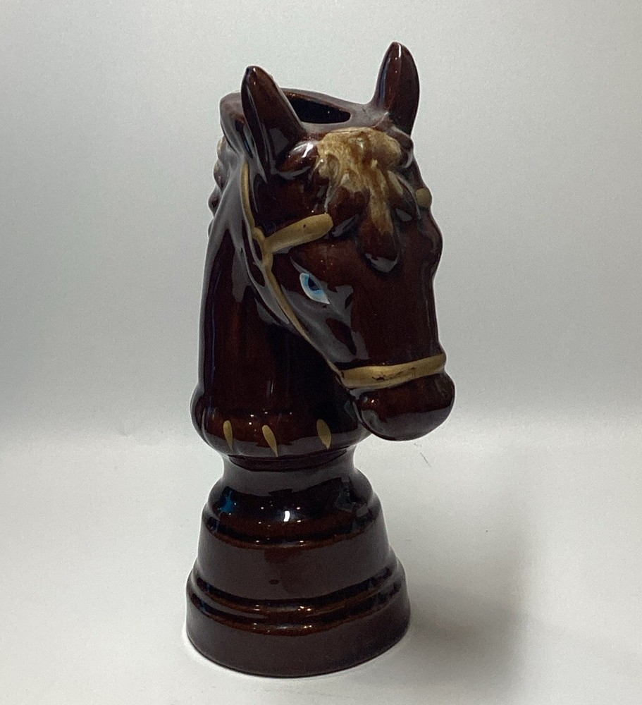 MCM Horse Knight Chess Piece Figurine For Table Lighter
