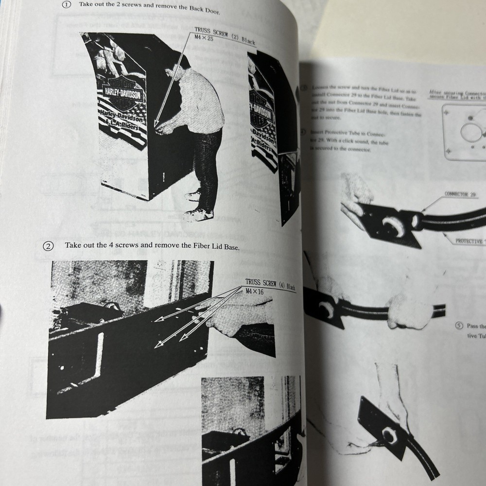 Missing HARLEY - DAVIDSON SEGA STD TYPE arcade game owners manual