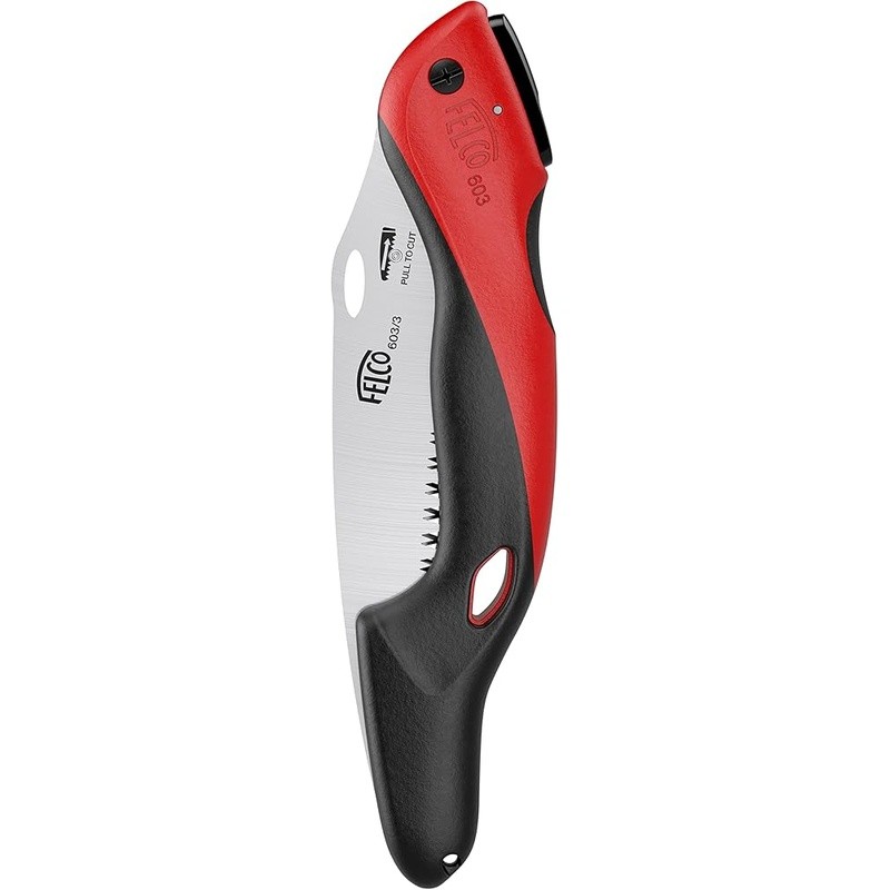 Curved Folding Pruning Saw Pull-Stroke Tree Branch Cutter Chrome-Plated Blade US